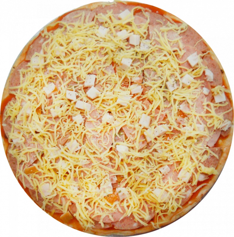 Пицца Ветчина-сыр на оливковом масле