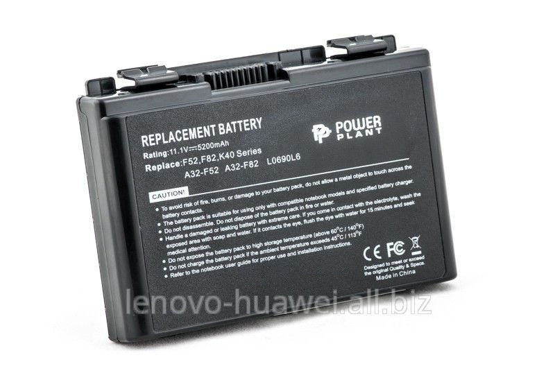 Аккумулятор PowerPlant для ноутбуков ASUS F82 (A32-F82, AS F82 3S2P) 11,1V 5200mAh NB00000058
