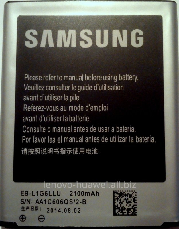 Аккумулятор Samsung i9301/2100mAh EB-L1G6LLU