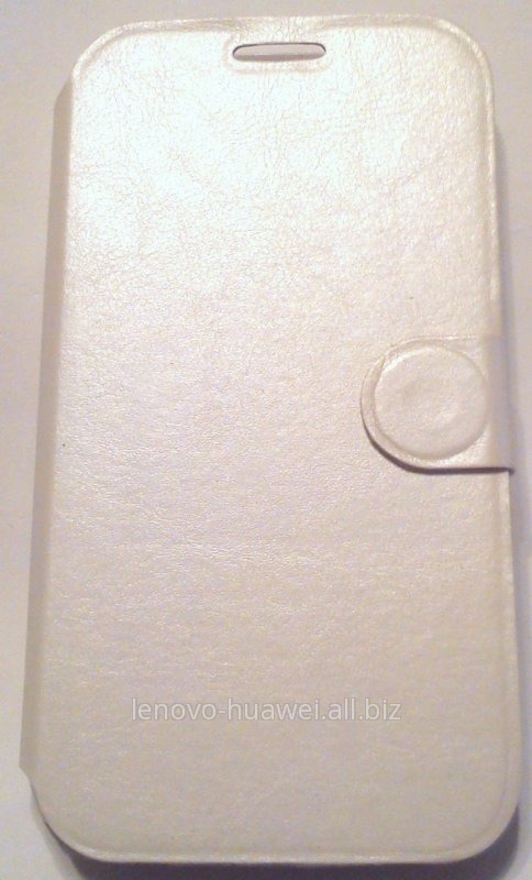 Чехол книжка для Lenovo A850 Белый
