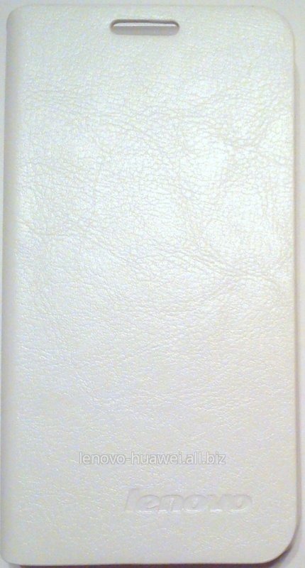 Чехол-книжка  для Lenovo S660 Белый оригинальный