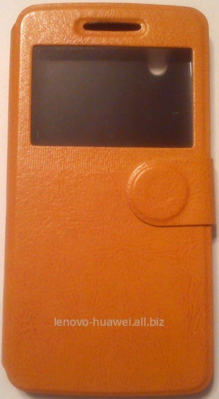 Чехол книжка для Lenovo S960 Orange