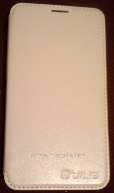 Чехол книжка Jilis для lenovo A590 Белый