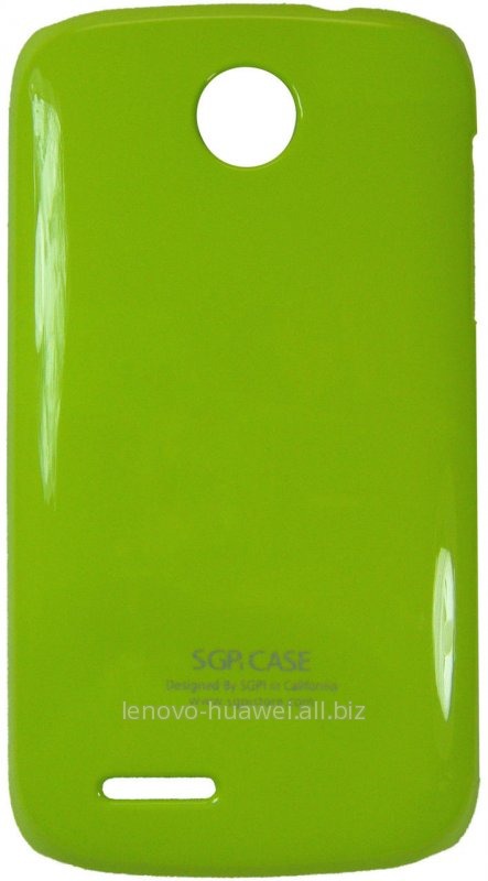 Чехол-накладка на корпус SGP для Lenovo A690 зеленый