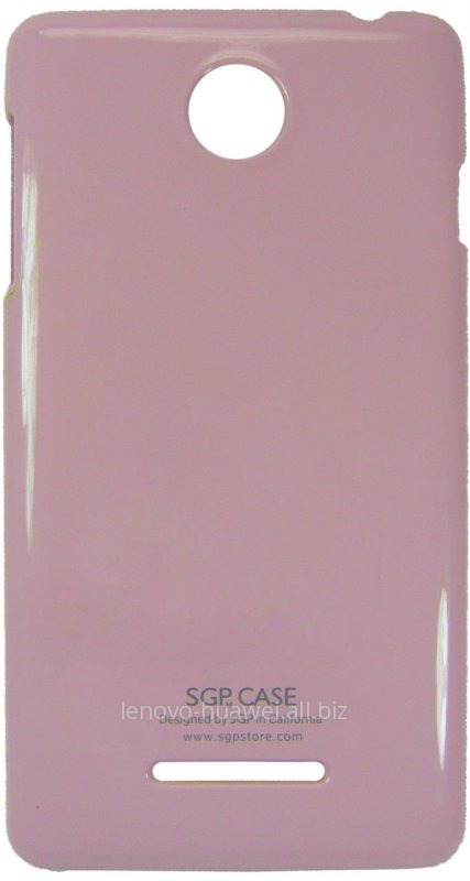 Чехол-накладка на корпус SGP для Lenovo A765е розовый