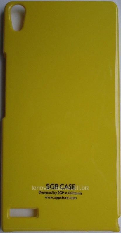 Чехол-накладка SGP для Huawei Ascend P6 желтый