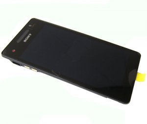 Дисплей Sony LT25 Xperia V с тачскрином и корпусной рамкой