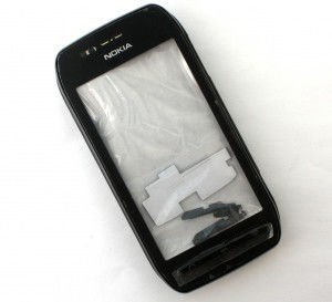 Корпус Nokia 603 black high copy полный комплект