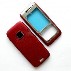 Корпус Nokia E65 red high copy полный комплект+кнопки