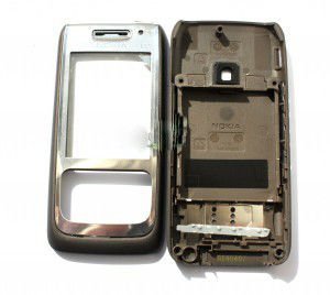 Корпус Nokia E65 brown high copy полный комплект