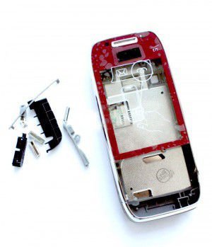 Корпус Nokia E75 red high copy полный комплект