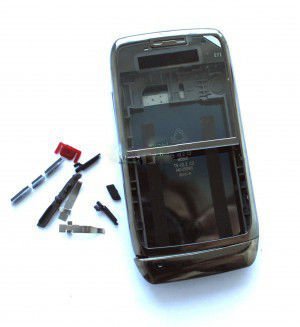 Корпус Nokia E71 gray high copy полный комплект+кнопки