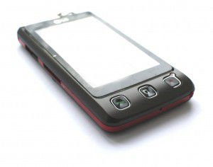 Корпус+сенсор LG KP500 black,red high copy полный комплект