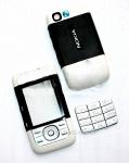 Корпус Nokia 5300 black,white high copy полный комплект+кнопки