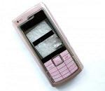 Корпус Nokia N72 pink high copy полный комплект