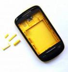 Корпус Samsung S3850 yellow high copy полный комплект