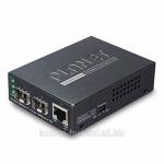 Медиаконвертер Planet GT-1205A (10/100/1000Base-T to Dual 1000Base-X SFP)