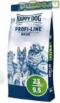 Happy dog profi-line basic 23/9,5 - сухой корм для взрослых собак всех пород с нормальными потребностями в энергии хэппи дог профи базис