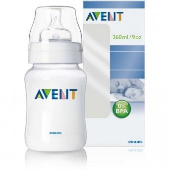 Бутылочка для кормления AVENT PP, 260 мл