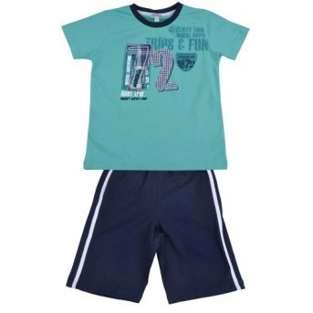 Комплект Desert Mininio Zeyland, для мальчика, футболка, шорты, хлопок 100%