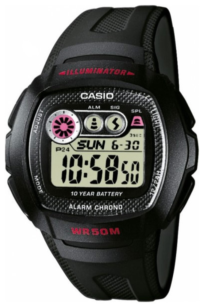 Часы наручные CASIO W-210-1C