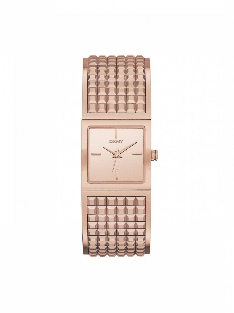 Часы наручные DKNY BRYANT PARK ROSE GOLD-TONE WIDE BANGLE WATCH