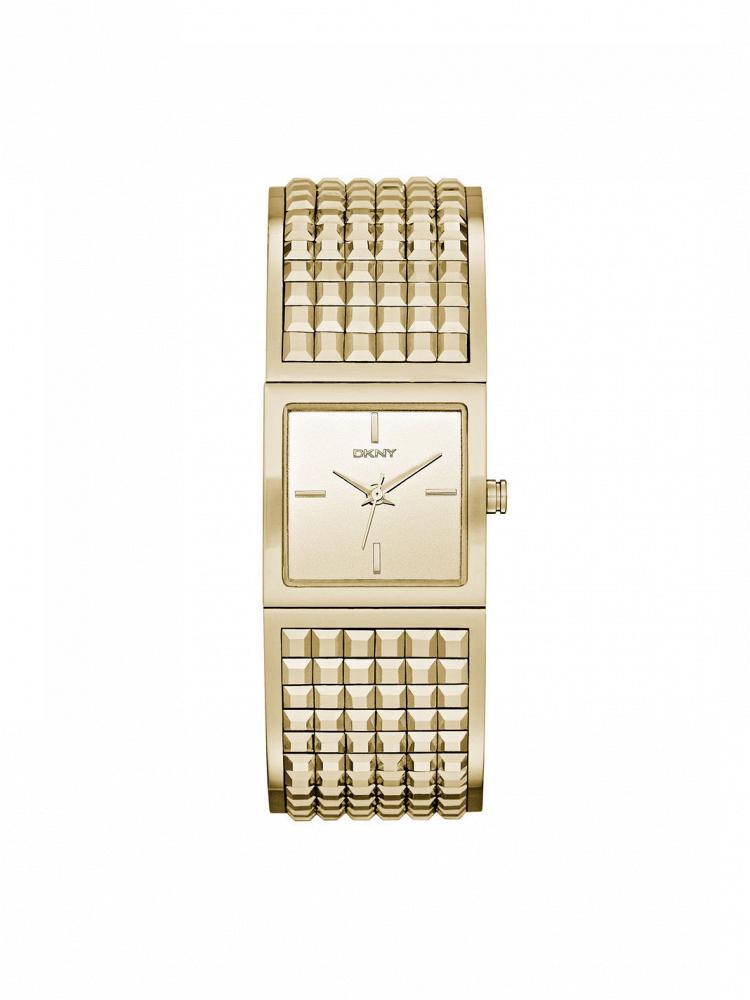 Часы наручные DKNY BRYANT PARK GOLD-TONE WIDE BANGLE WATCH