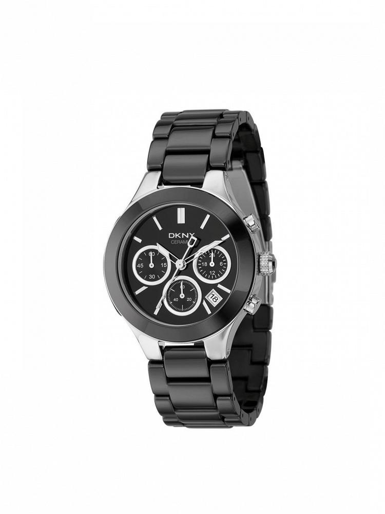 Часы наручные DKNY CHAMBERS BLACK CERAMIC WATCH