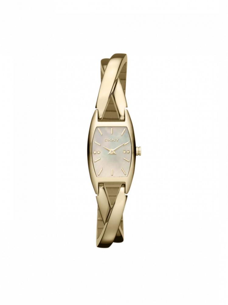 Часы наручные DKNY CROSBY POLISHED GOLD-TONE BRACELET WATCH