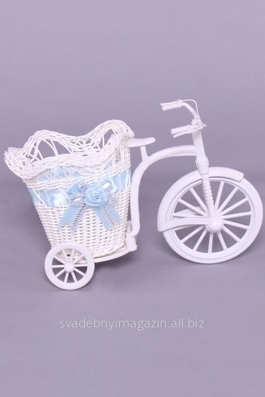 Велосипед декоративный (17 х 24 см), голубой 73-WC251/60-26