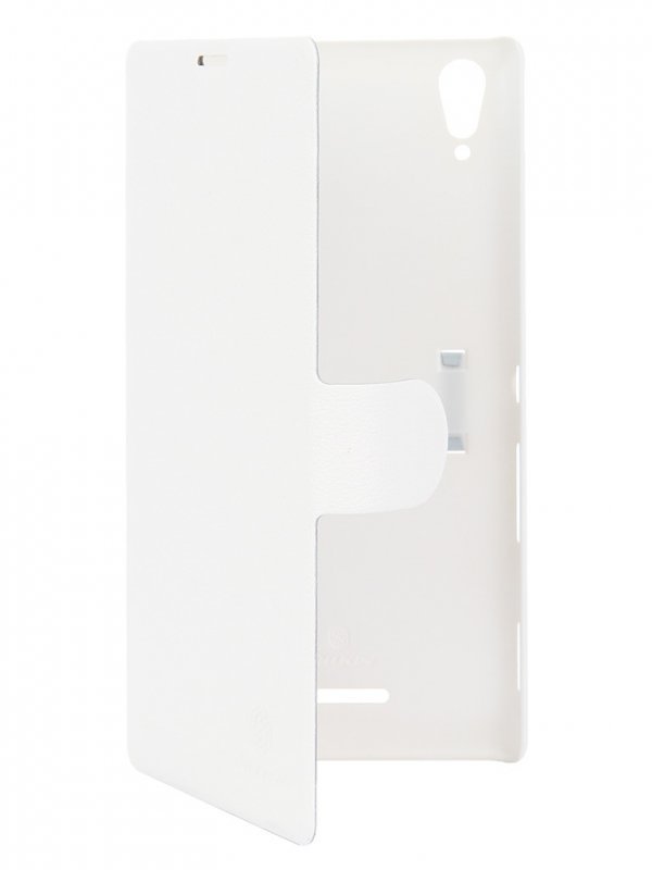 Чехол Sony Xperia T3 Nillkin Fresh Leather Case White