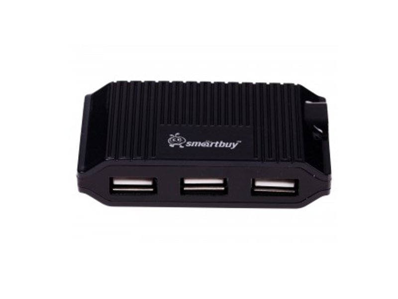 Хаб USB SmartBuy Lunar SBHA-177-K USB 4 ports Black