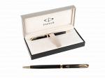 Ручка Parker Sonnet Slim Laque Deep Black GT S0808740