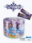 Шоколадное драже с татуировкой TATTOOBON в пакете, 12гр*50шт*12 бл