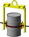Захват для бочек с возможностью поворота ТГ-Б3-0,7