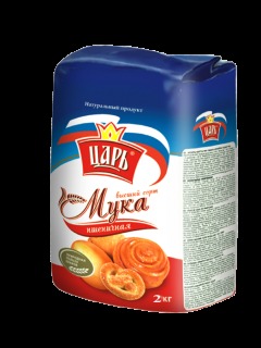 Мука пшеничная высший сорт, 2кг.