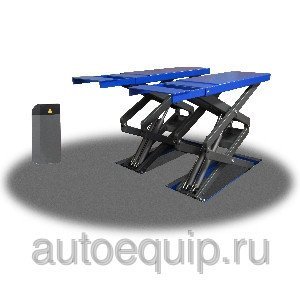 StratosS39(OMA530C) Подъемник ножничный короткий г/п 4000 кг. заглубляемый