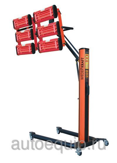 Weider Kraft Мобильная шестикассетная ИК сушка WDK-6CL 220В