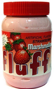 Кремовый зефир  Marshmalow Fluff со вкусом клубники