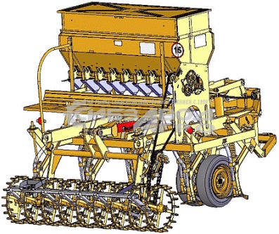 Сеялка СКП-2.1Б Омичка