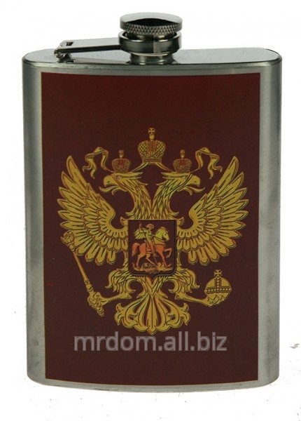 Фляжка подарочная герб 8oz (858914)