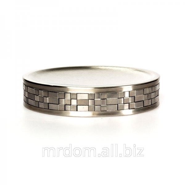 Мыльница basketweave silver (842422)