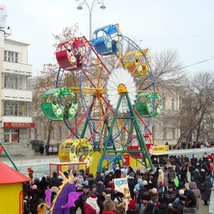 Колесо обозрения РОМАШКА (12м)