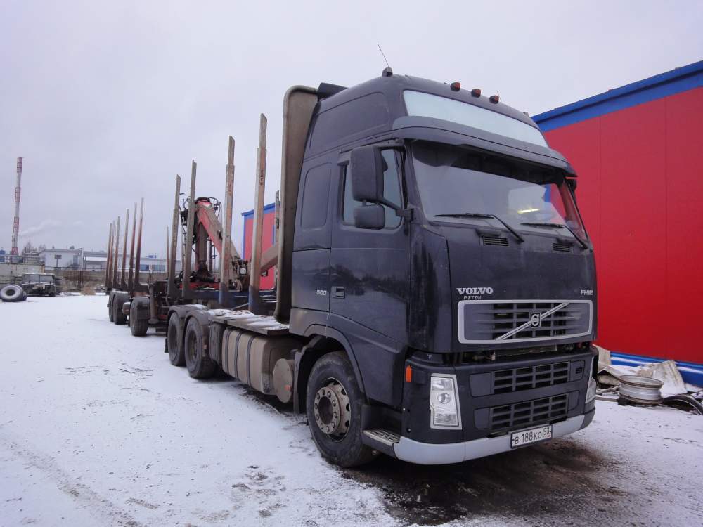 Лесовоз Volvo FH12