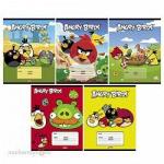 Тетрадь 12 л. А5ф клетка Angry Birds 026152