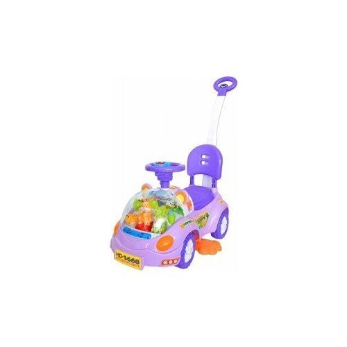 Каталка фиолетовая Toysmax Веселые друзья 3668