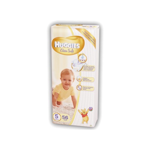 Подгузники Huggies Elite Soft Mega 5 12-22 кг 56 шт