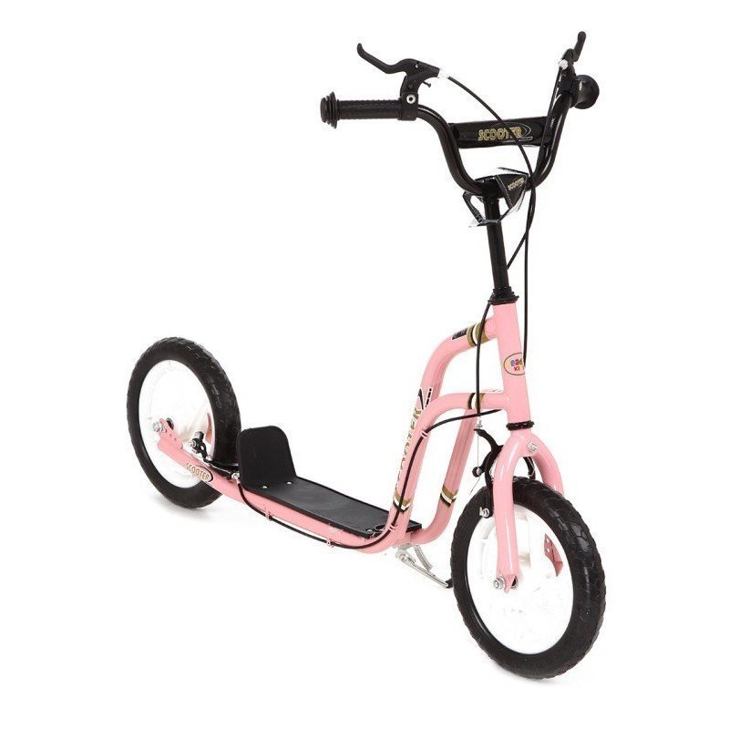 Самокат 2-х колесный Leader Kids  колеса Evo 12 W-111 pink