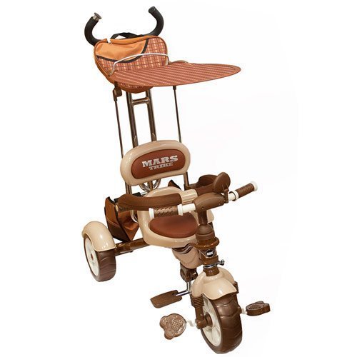 Велосипед 3-х колесный надувные колеса Кроричневый Mars Trike KR01Н