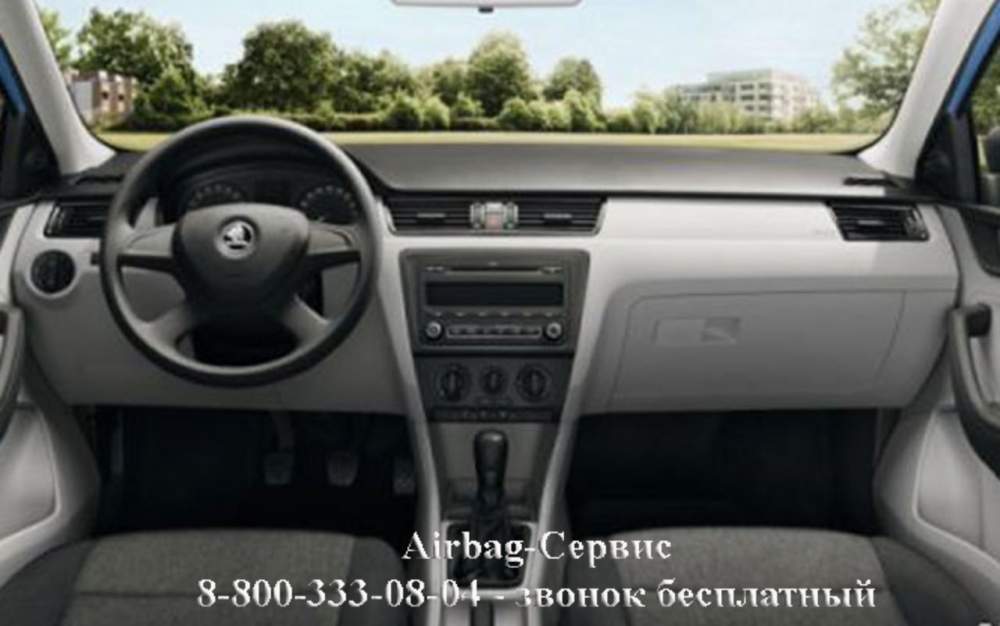 Комплект системы безопасности SRS Skoda Superb СП-372